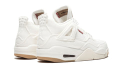 Air Jordan 4 Levis white