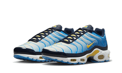 Nike Air Max Plus University Blue Topaz Gold