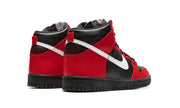 Nike Dunk High Black Red