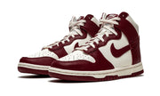 Nike Dunk High Sail Team Red