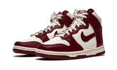 Nike Dunk High Sail Team Red