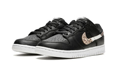 Nike Dunk Low Animal Print Black