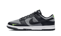 Nike Dunk Low Black Grey Green Strike