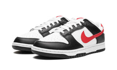 Nike Dunk Low Black White Red