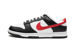 Nike Dunk Low Black White Red