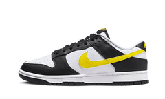 Nike Dunk Low Black Yellow White