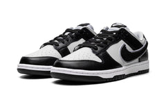 Nike Dunk Low Chenille Swoosh Grey Black