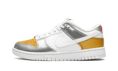 Nike Dunk Low Gold Silver