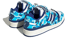 Adidas Forum 84 Low Bape 30th Anniversary Blue Camo