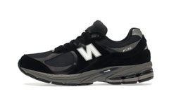 New Balance 2002R Black Dark Grey White