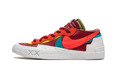 Nike Blazer Low Sacai Kaws Red