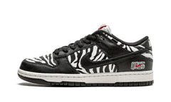 Nike SB Dunk Low Quartersnacks Zebra