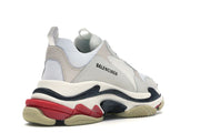 Balenciaga Triple S White Black Red