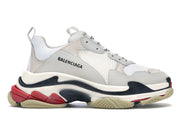 Balenciaga Triple S White Black Red