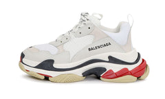 Balenciaga Triple S White Black Red