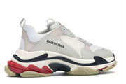 Balenciaga Triple S White Black Red