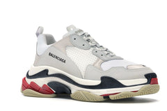 Balenciaga Triple S White Black Red