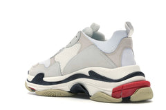 Balenciaga Triple S White Black Red