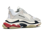 Balenciaga Triple S White Black Red