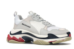 Balenciaga Triple S White Black Red