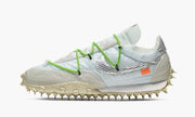 Nike Waffle Racer Off White White Electric green