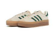 Adidas Gazelle Bold Magic Beige Collegiate Green